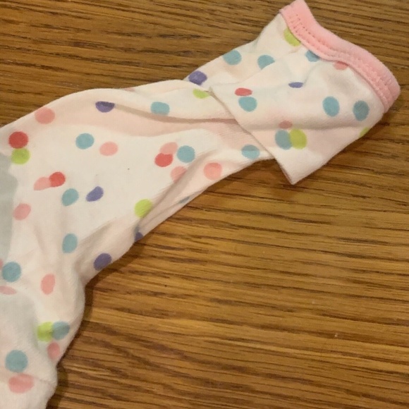 Lot of 6 Baby Girl Clothes - Size 0-6 Months, Carter's, Zutano, Gerber, Swiggles - Picture 16 of 16